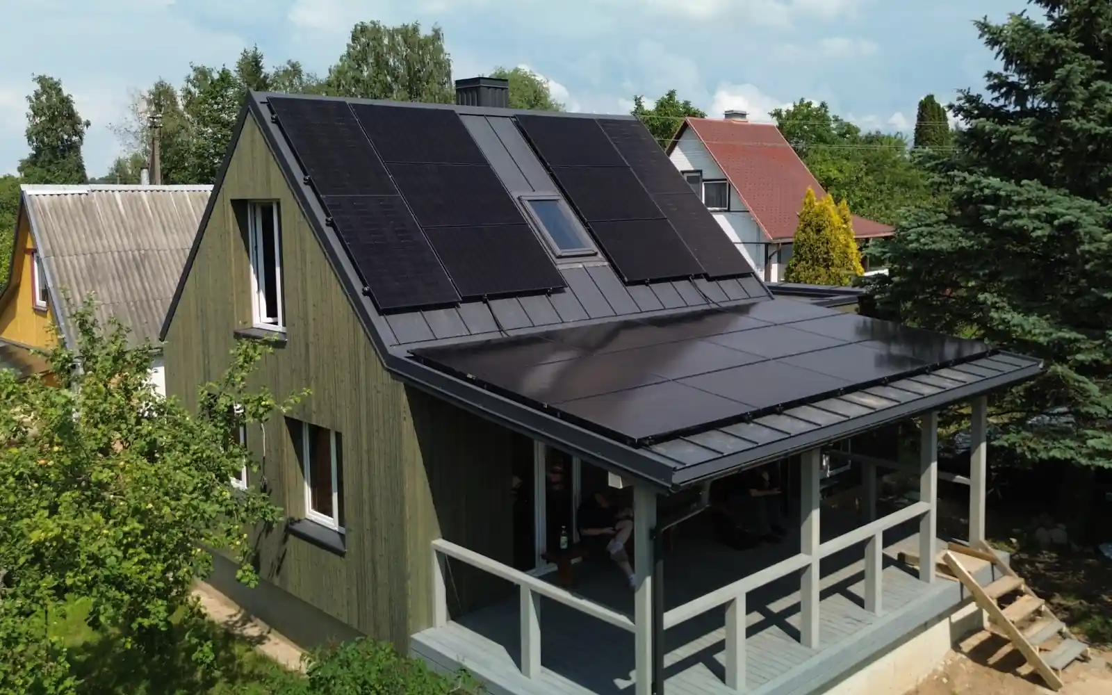 Saulės elektrinės įrengimas